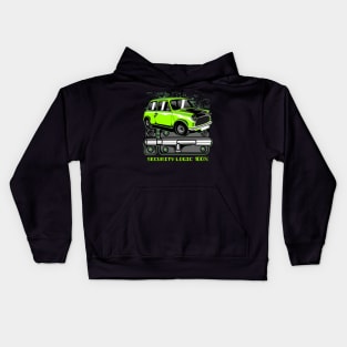 Mini Mr Bean Security100 percent Kids Hoodie